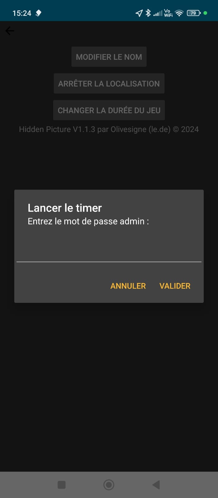 Système de timer réglable pour les administrateurs